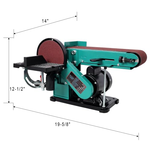 4" x 36" Belt Sander 6" Disc Polisher Grinder E4164