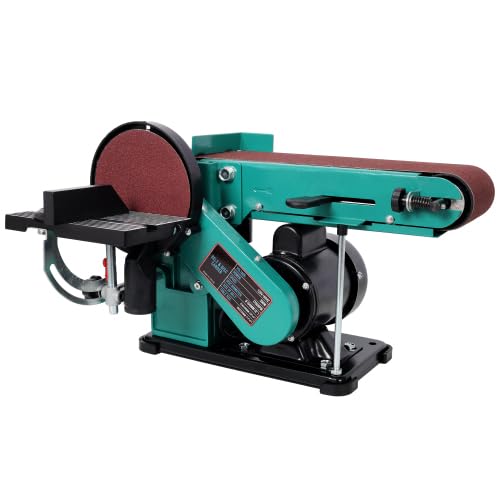 4" x 36" Belt Sander 6" Disc Polisher Grinder E4164