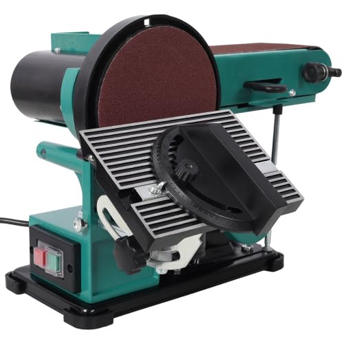 4" x 36" Belt Sander 6" Disc Polisher Grinder E4164