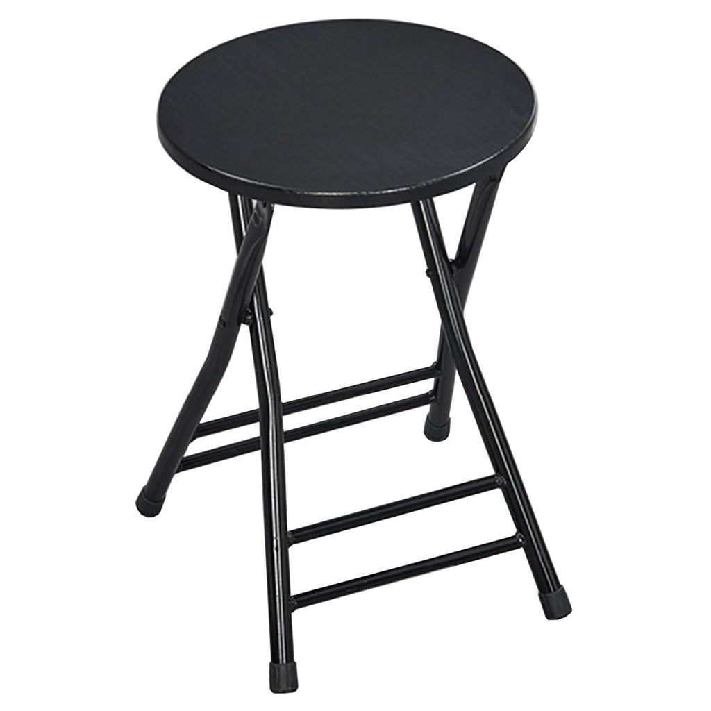 18 Inch Backless Folding Bar Stool with Footrest C184