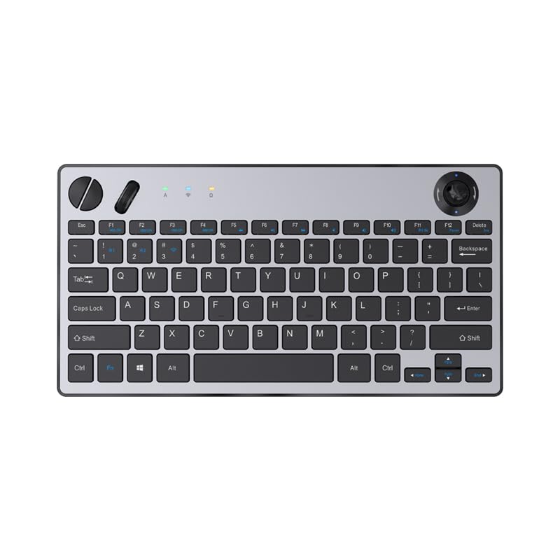 78 Keys Dual Mode Wireless Trackball Keyboard C842954