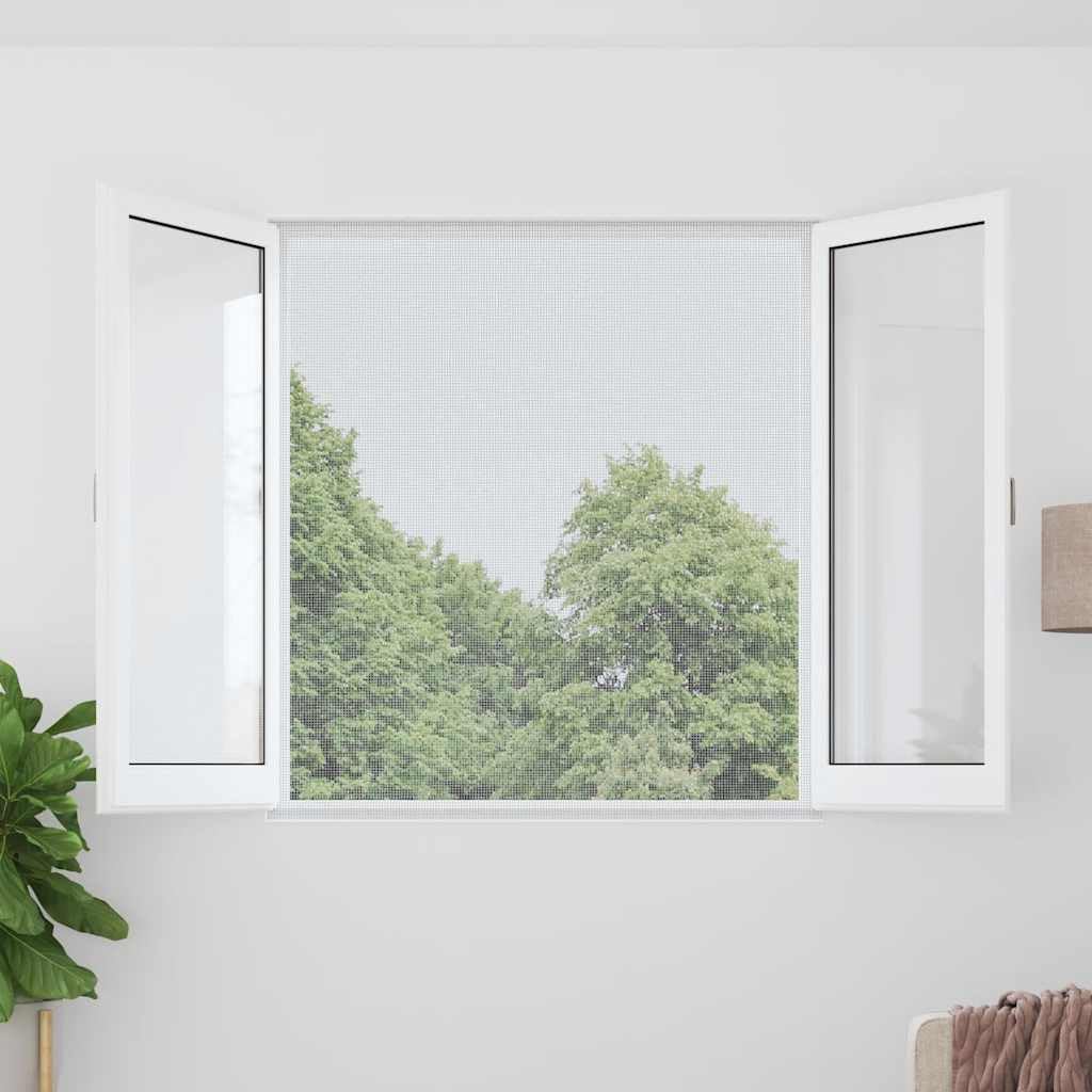 Aluminum Mesh Screen 39.4x196.9 Inches Silver Q437994