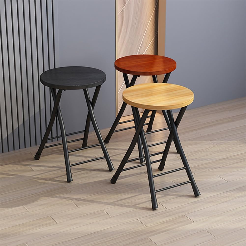 18 Inch Backless Folding Bar Stool with Footrest C184