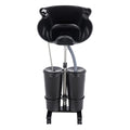 Portable Shampoo Bowl with Electric Pump and 2 Buckets M5269