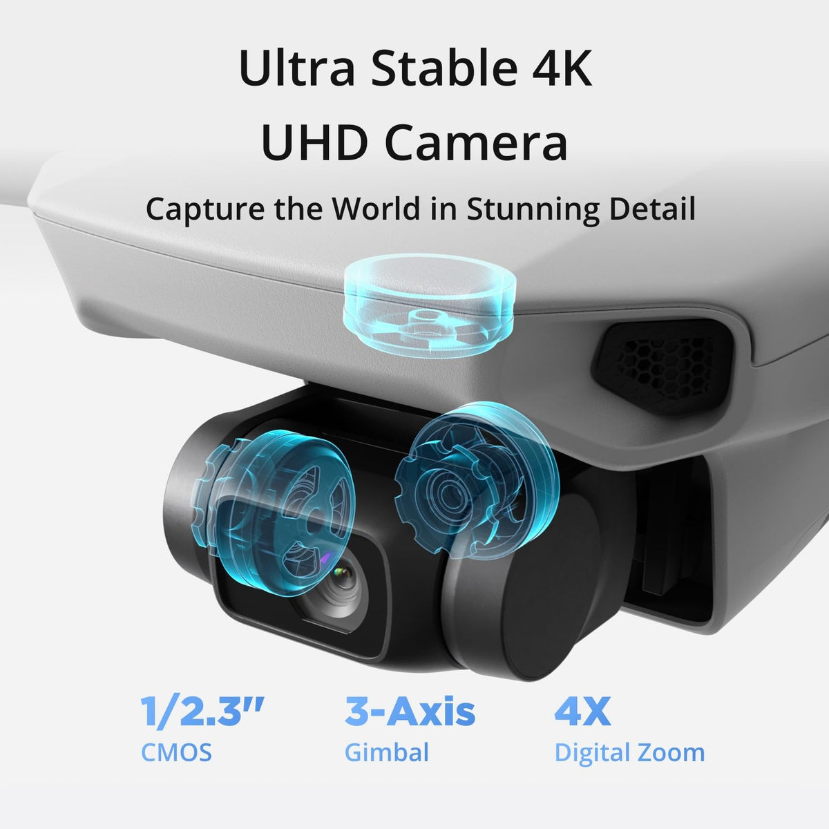 Mini Drone with Camera 4K Under 249g E98645