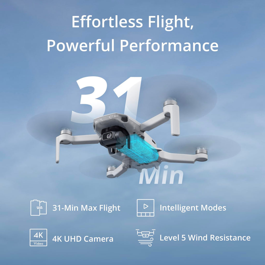 Mini Drone with Camera 4K Under 249g E98645