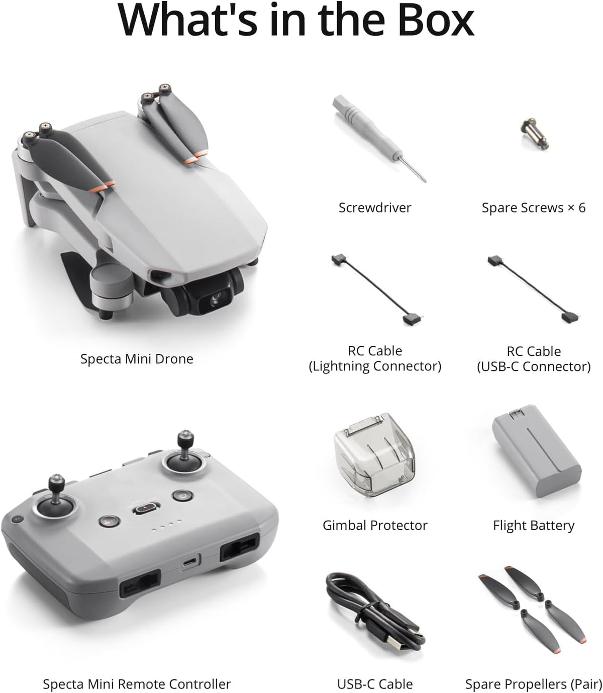 Mini Drone with Camera 4K Under 249g E98645
