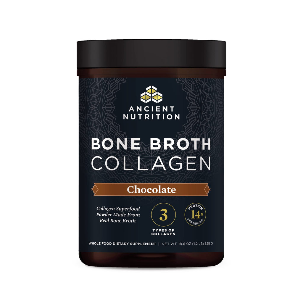 Hydrolyzed Bone Broth Collagen Peptides, Chocolate Q474006