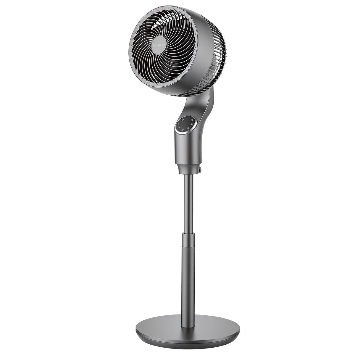 9-Inch Oscillating Pedestal Fan with Remote Control D1177