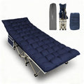 Folding Camping Cot with Removable Mattress and Carry Bag B414868