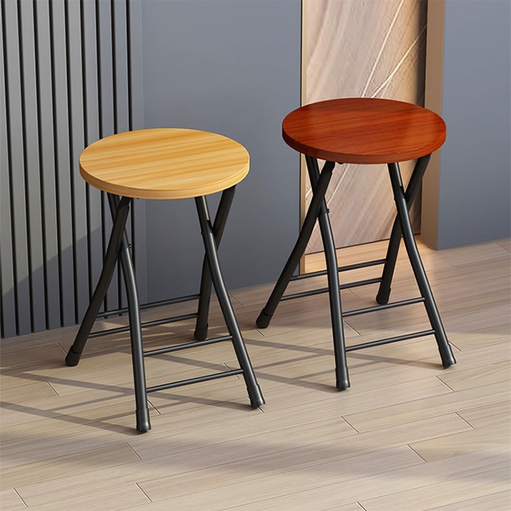 18 Inch Backless Folding Bar Stool with Footrest C184
