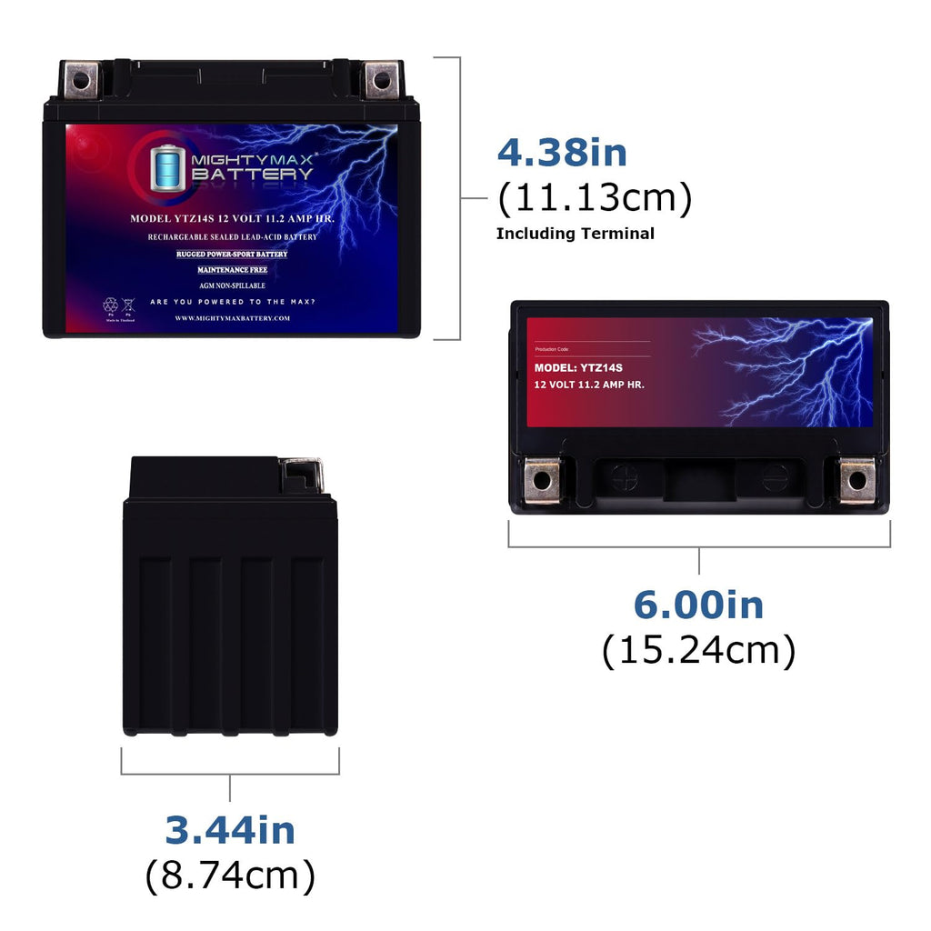 12V 11.2Ah Replacement Battery 4 Pack G9484