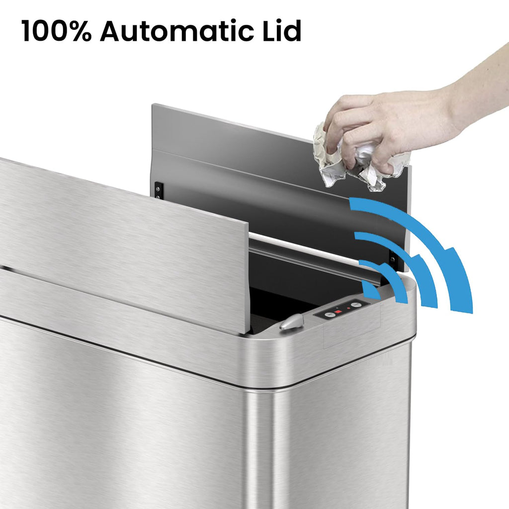 13 Gallon Sensor Kitchen Trash Can G903