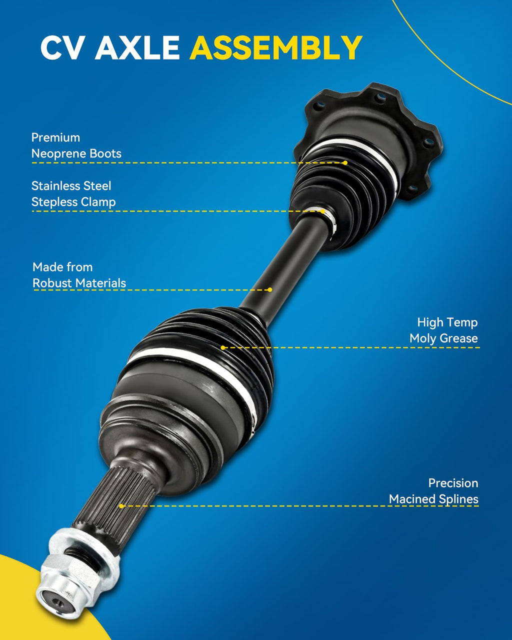 Front CV Axle Shaft K665