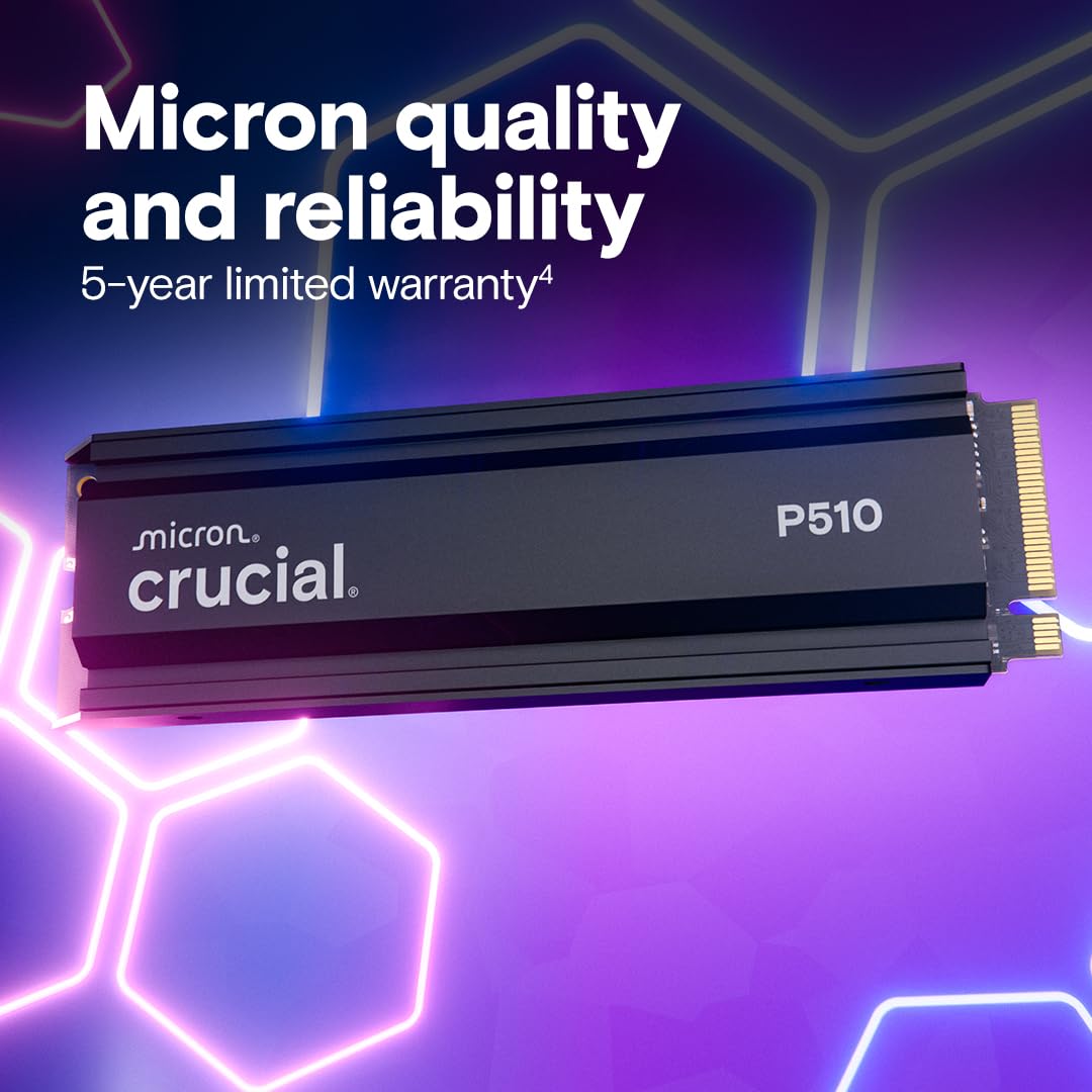 PCIe Gen5 NVMe 2TB SSD with Heatsink I49143