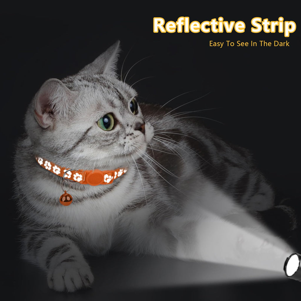 2 Pack Reflective Breakaway Cat Collar with Bell N201285
