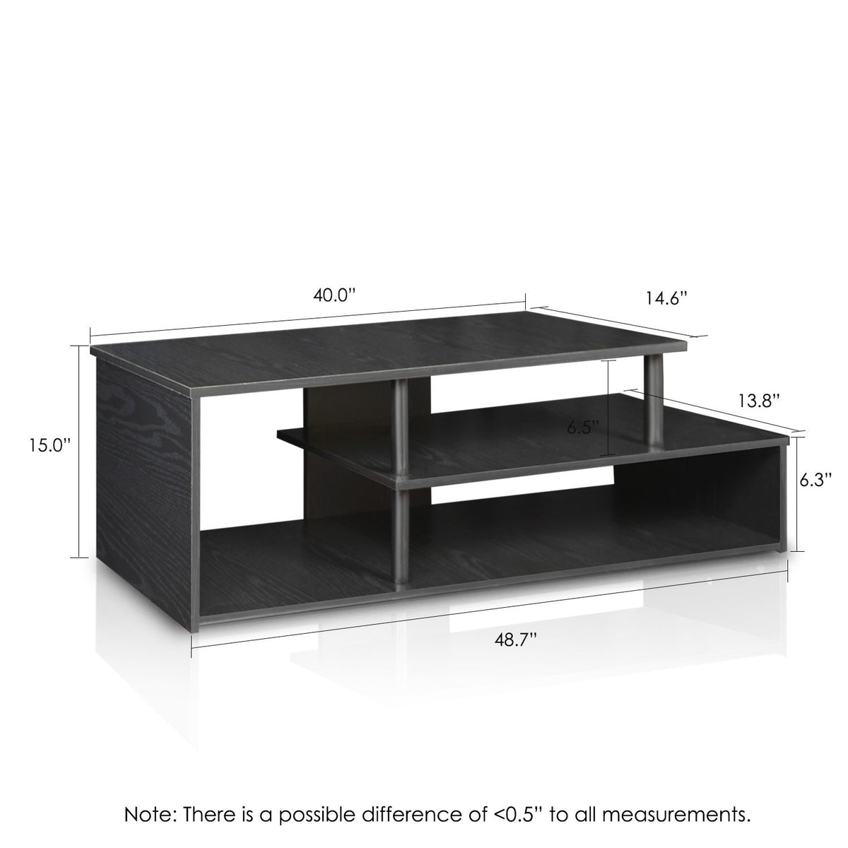 Black TV Stand T36066