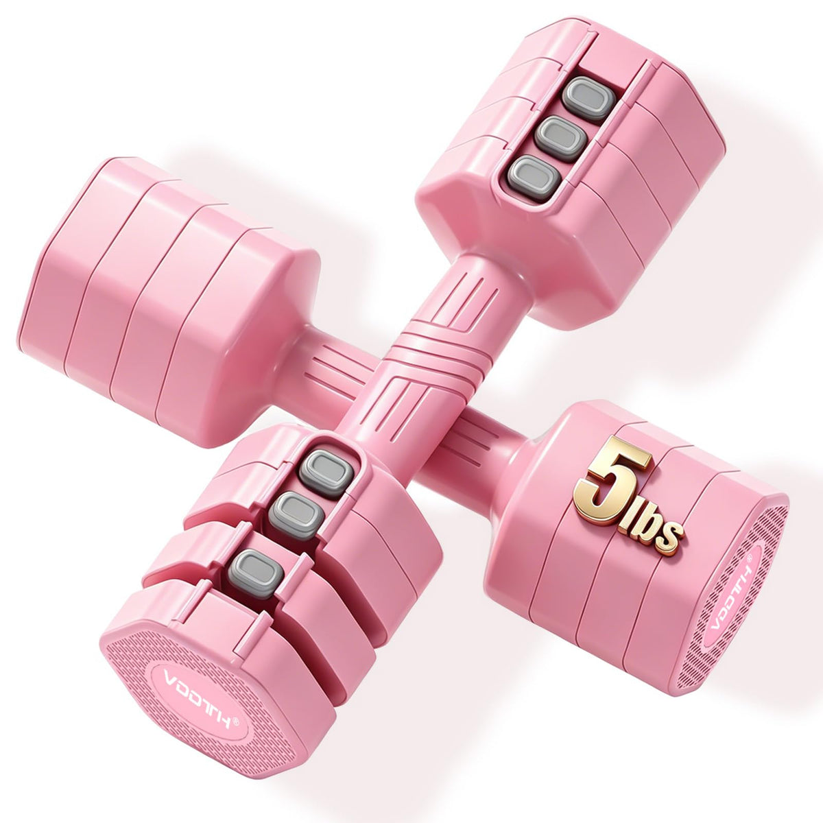 Adjustable Dumbbell Set 5/10 LB Pair M505
