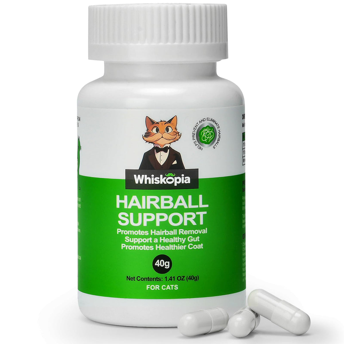 Cat Hairball Relief with Psyllium Seed Husk and Vitamins T72493