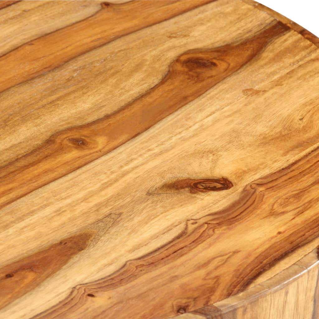 25.6"x11.8" Solid Sheesham Wood Coffee Table S465