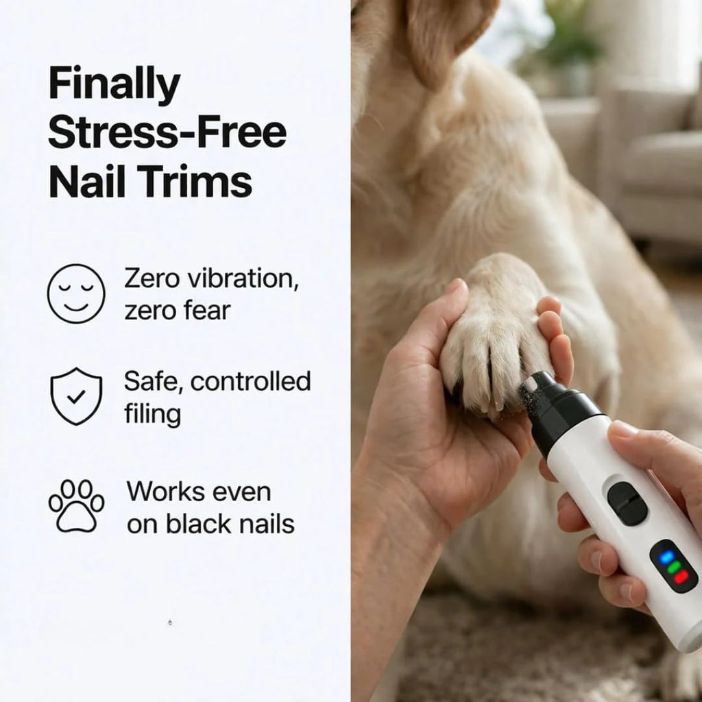 Nail Grinder Silent Groomer White W133