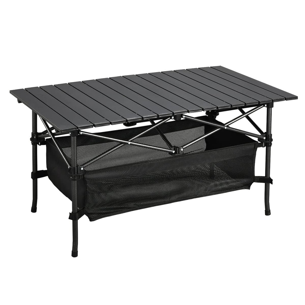 Lightweight Aluminum Folding Camping Table with Carrying Bag Q548