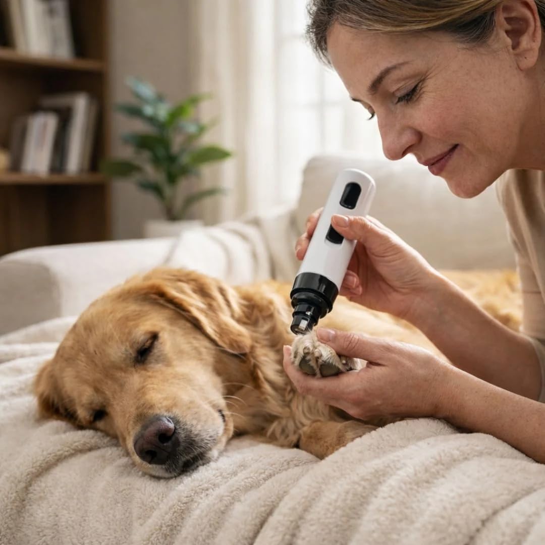 Nail Grinder Silent Groomer White W133
