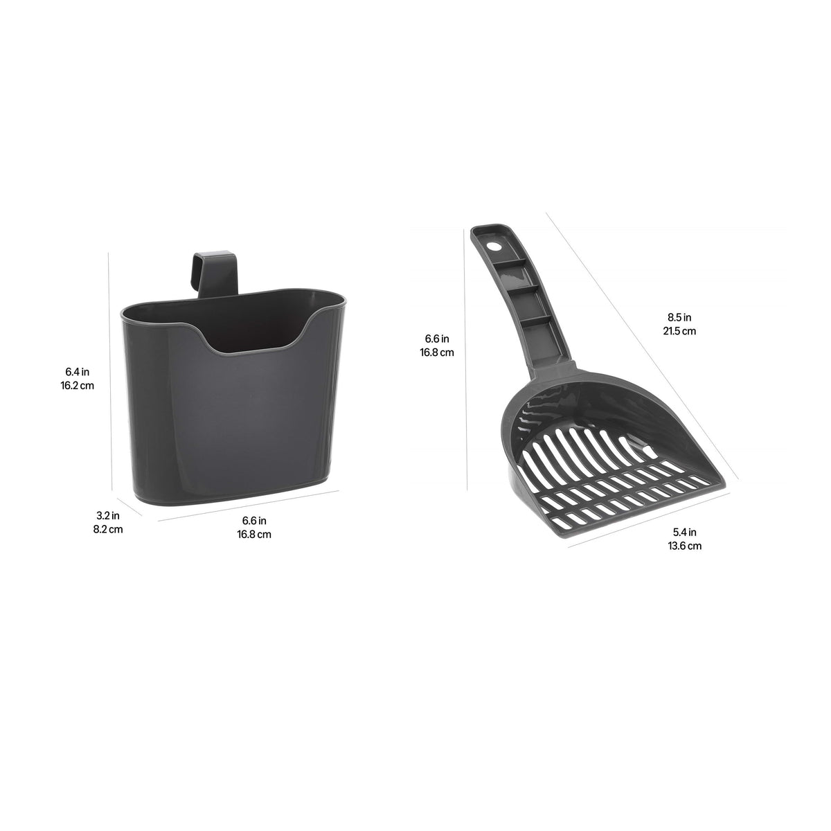 Cat Litter Scoop with Holder E3425