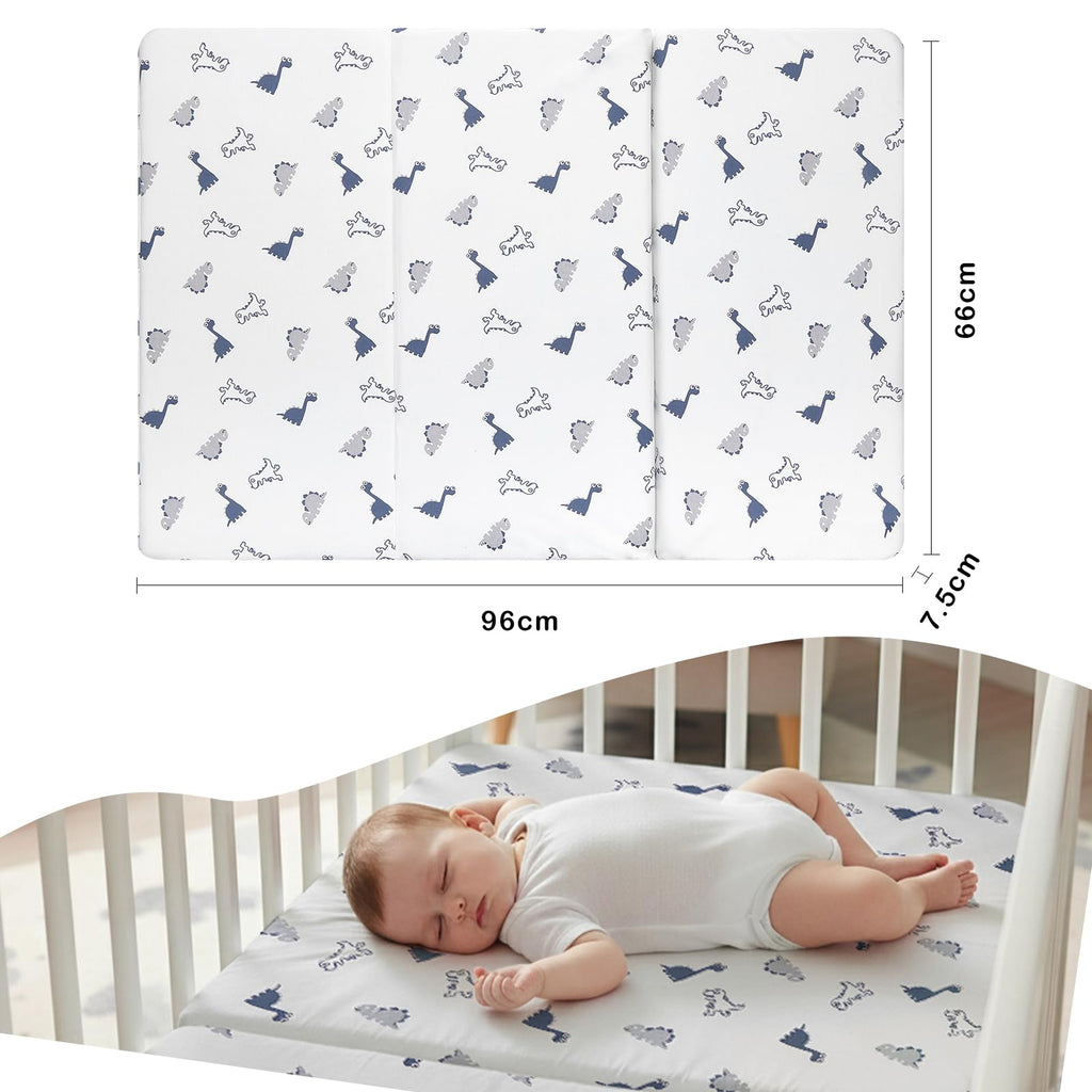 Trifold Pack and Play Mattress 38'' x 26'' x 3'' Memory Foam W4023