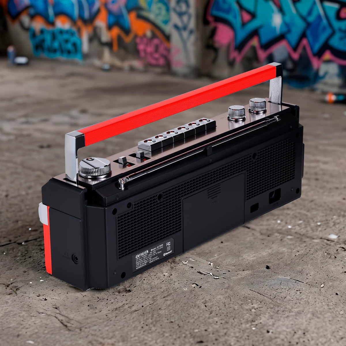 Portable Bluetooth Cassette Player & Recorder Boombox P8864