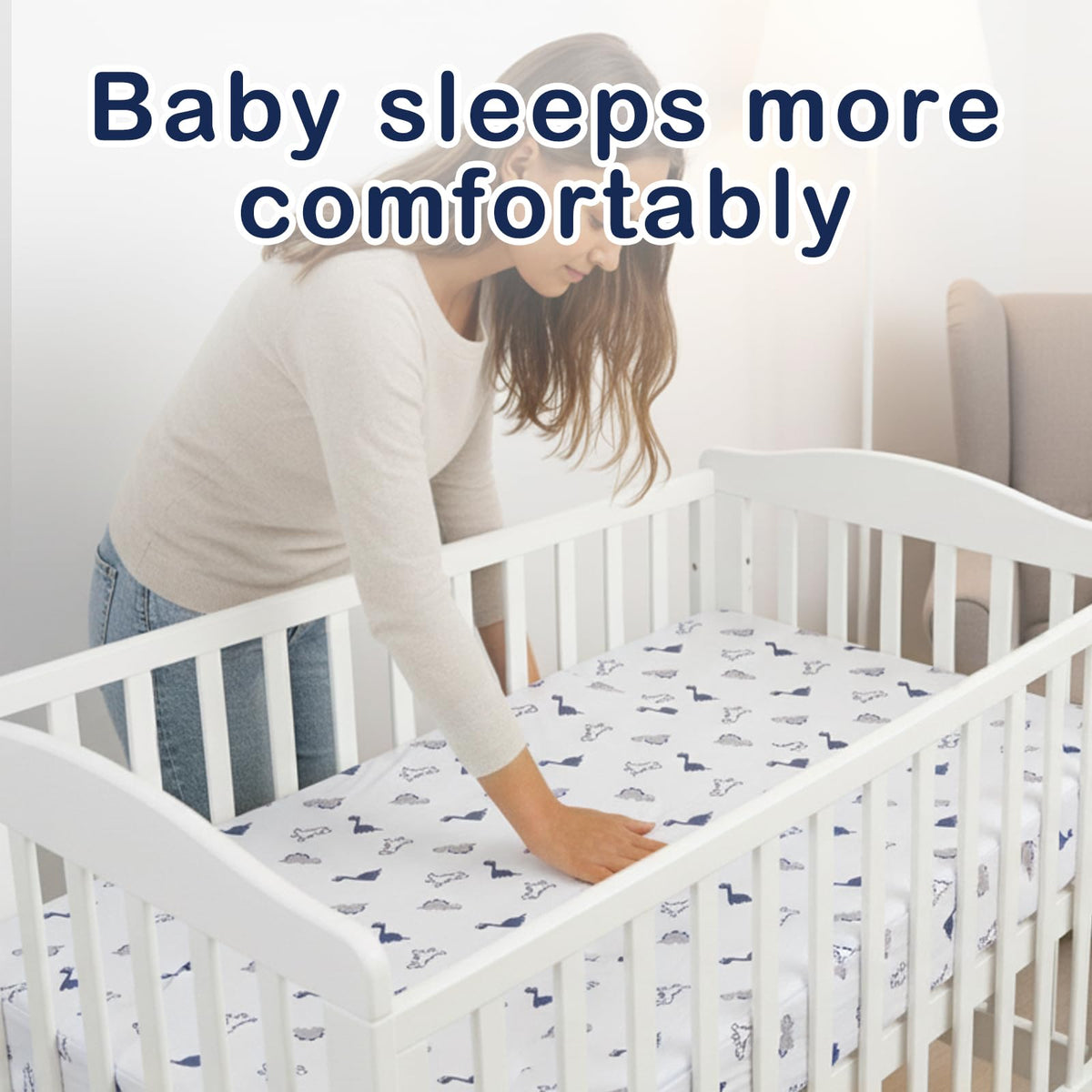 Trifold Pack and Play Mattress 38'' x 26'' x 3'' Memory Foam W4023