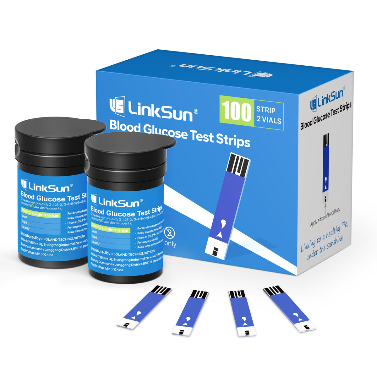 Blood Glucose Test Strips 100 M539