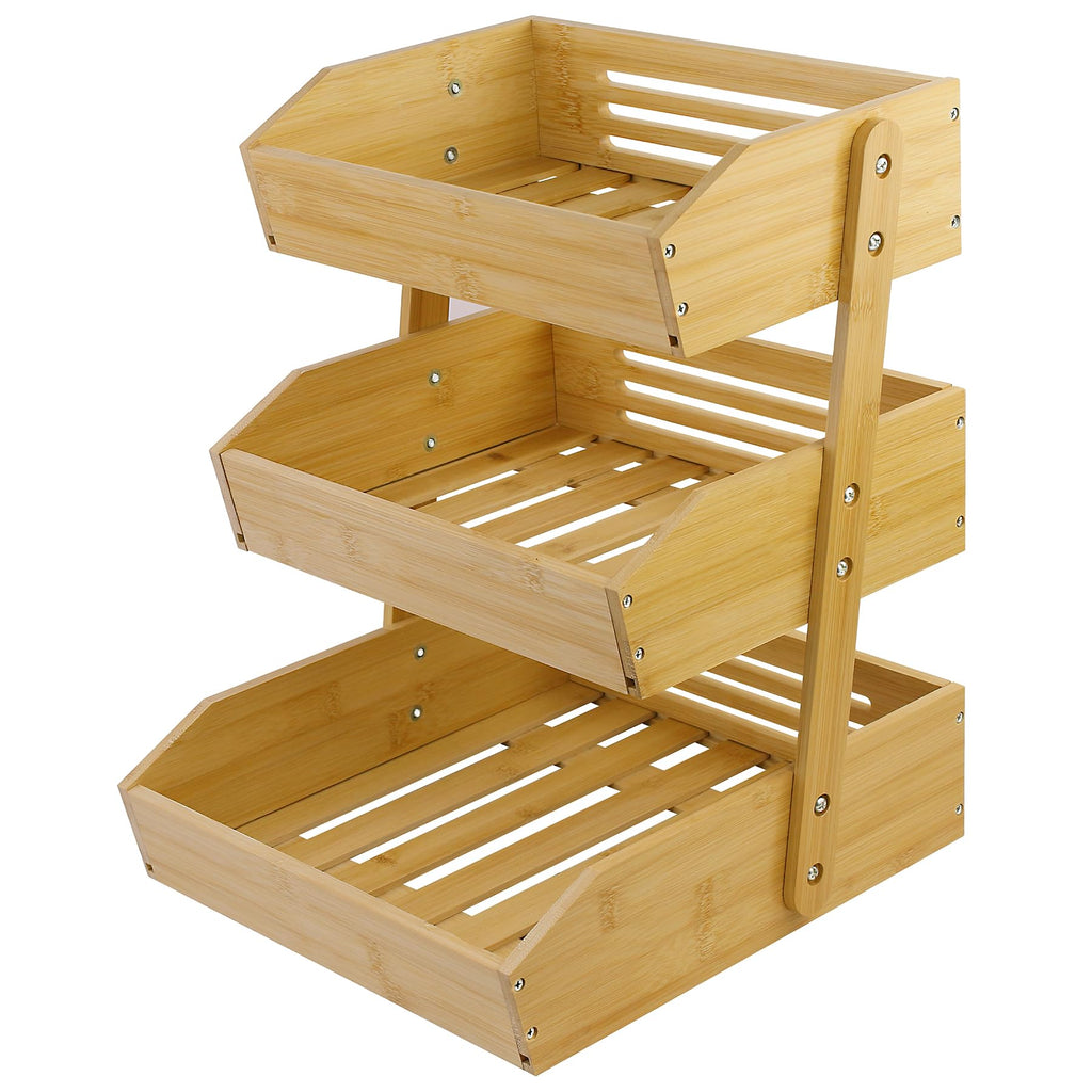3 Tier Bamboo Fruit Basket O478433