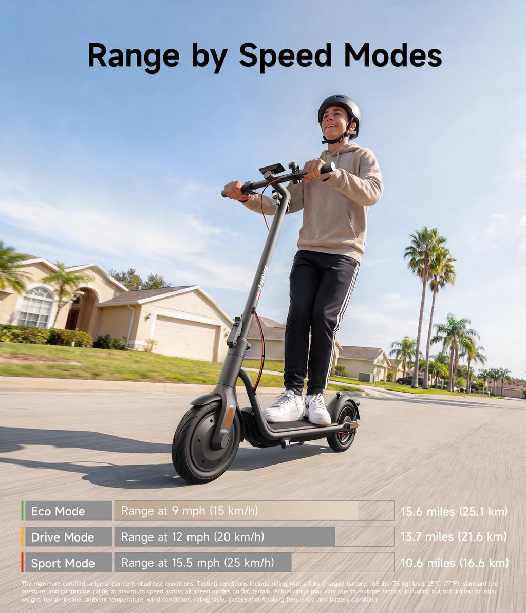Electric Scooter with Dual Brake Suspension T350