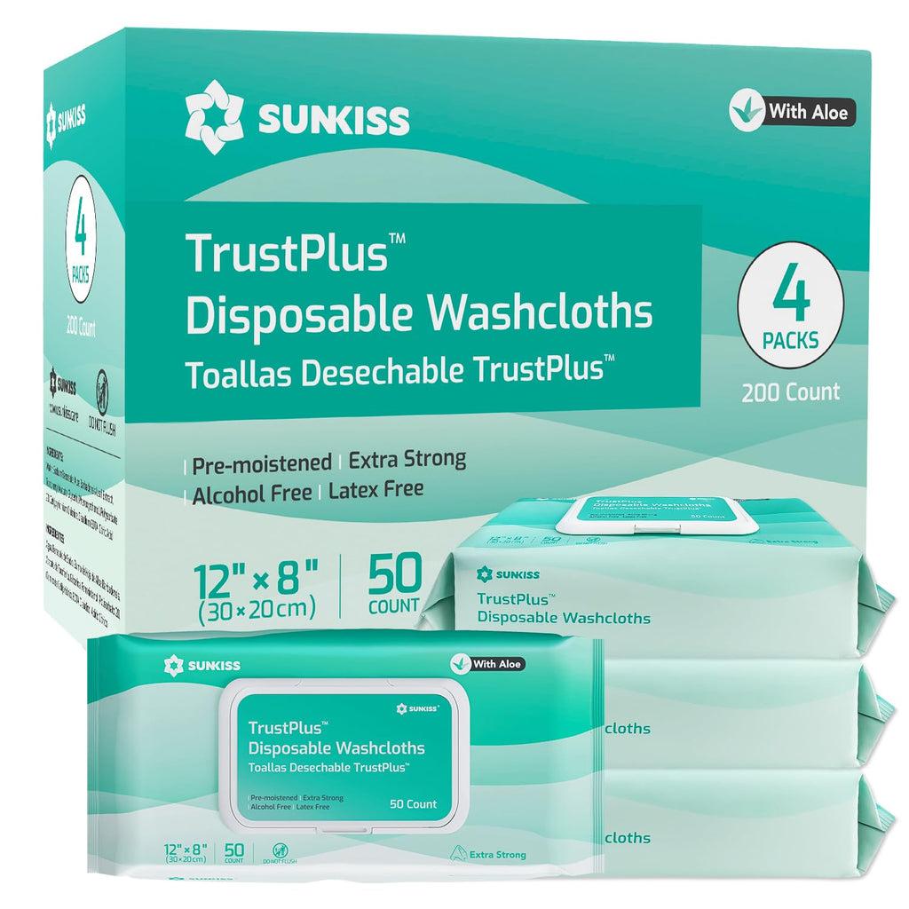 Incontinence Disposable Underwear XLarge 16 Count & Wet Wipes 200 Count A476313