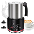 Black Electric Milk Frother and Steamer C87868