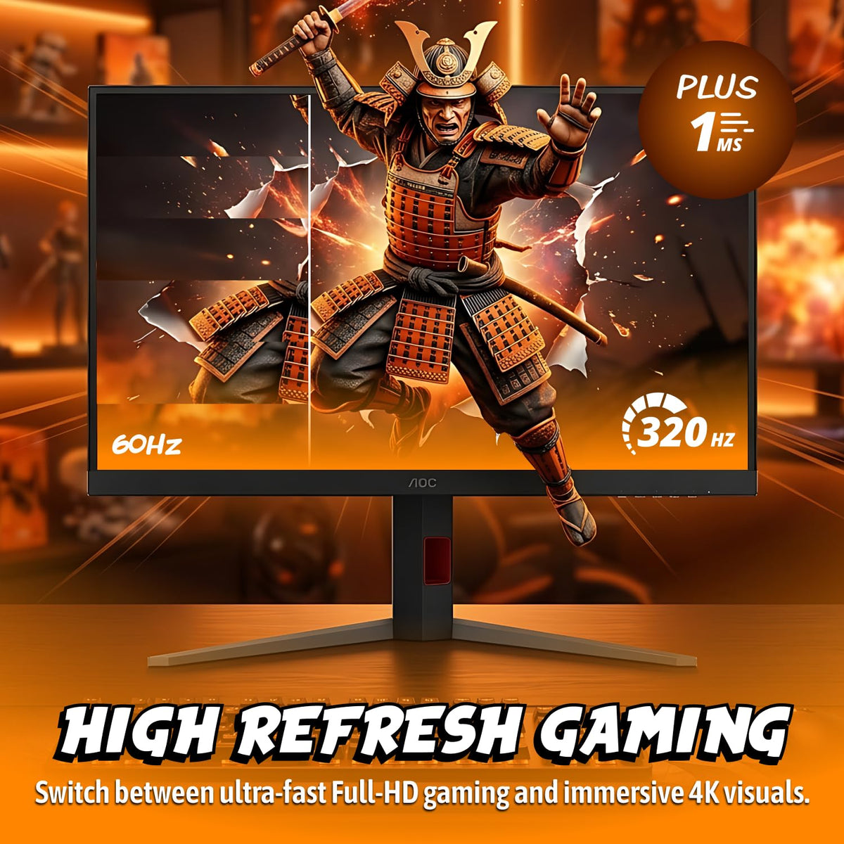 32" 4K IPS Gaming Monitor Q136369