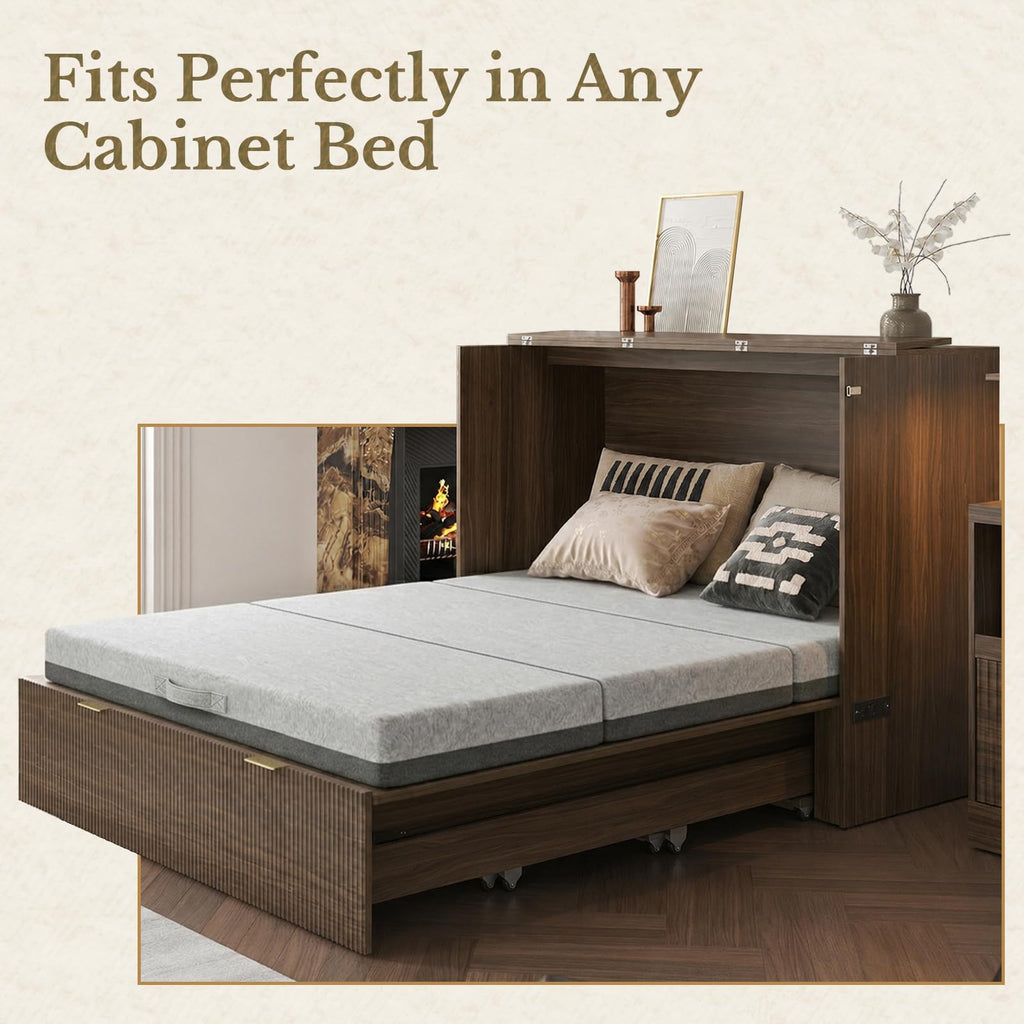 6 Inch Tri-Fold Memory Foam Mattress N87579