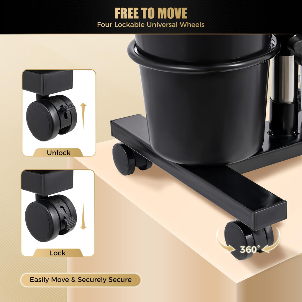 Portable Shampoo Bowl with Electric Pump and 2 Buckets M5269