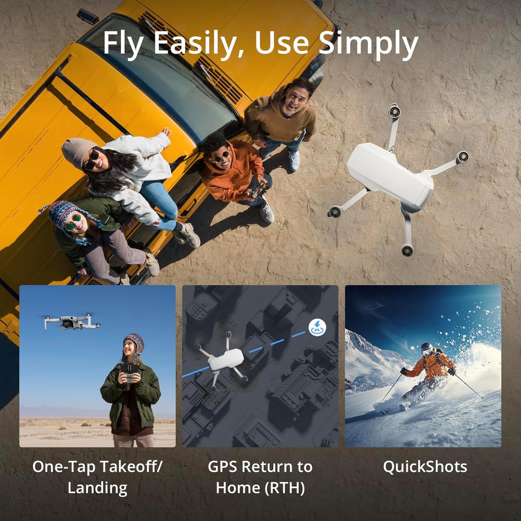 Mini Drone with Camera 4K Under 249g E98645