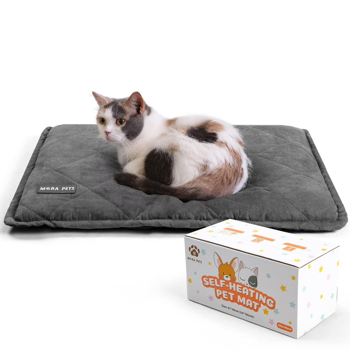 Self Heating Cat Bed 24 x 18 Inches U654
