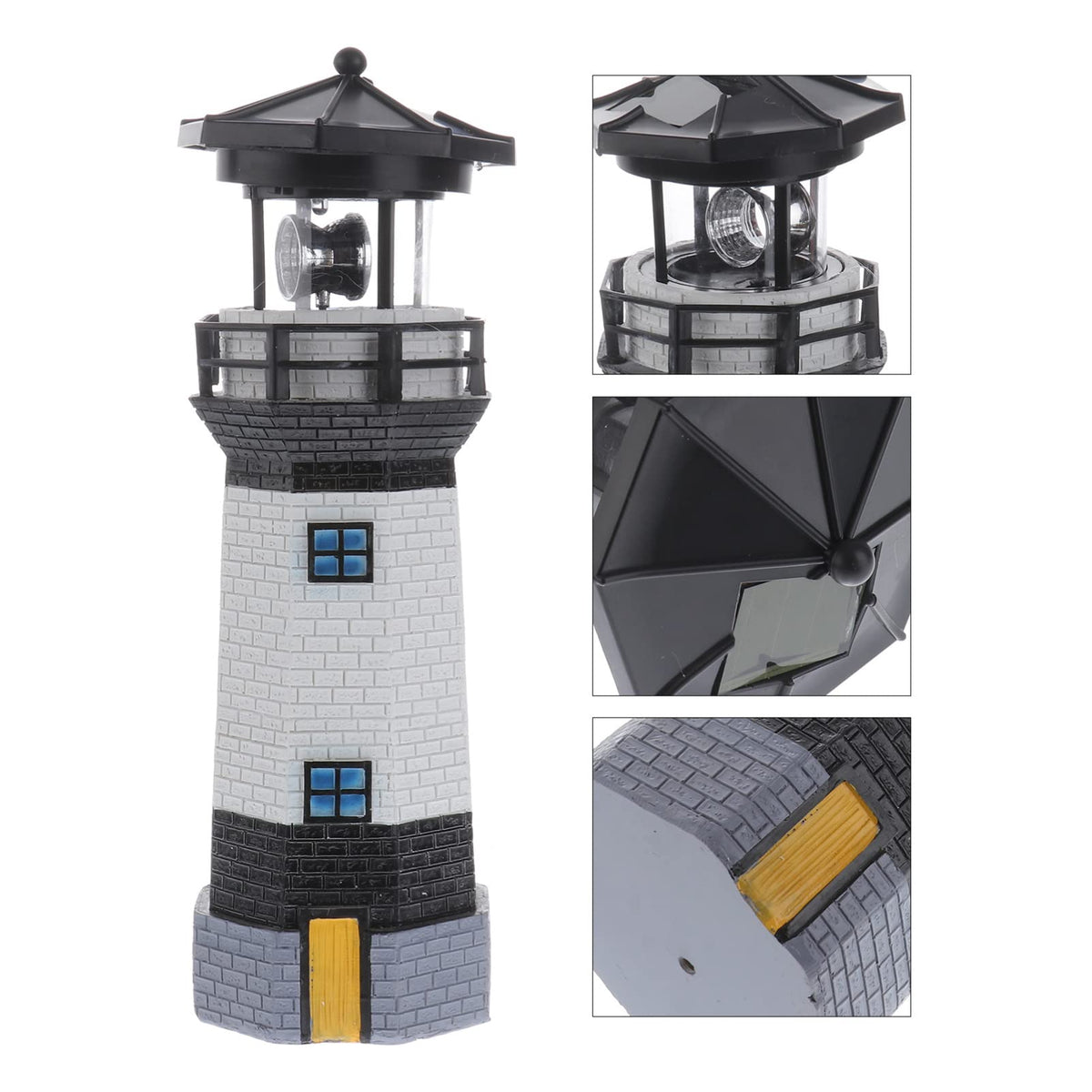 Solar Powered Lighthouse Garden Lights X59274