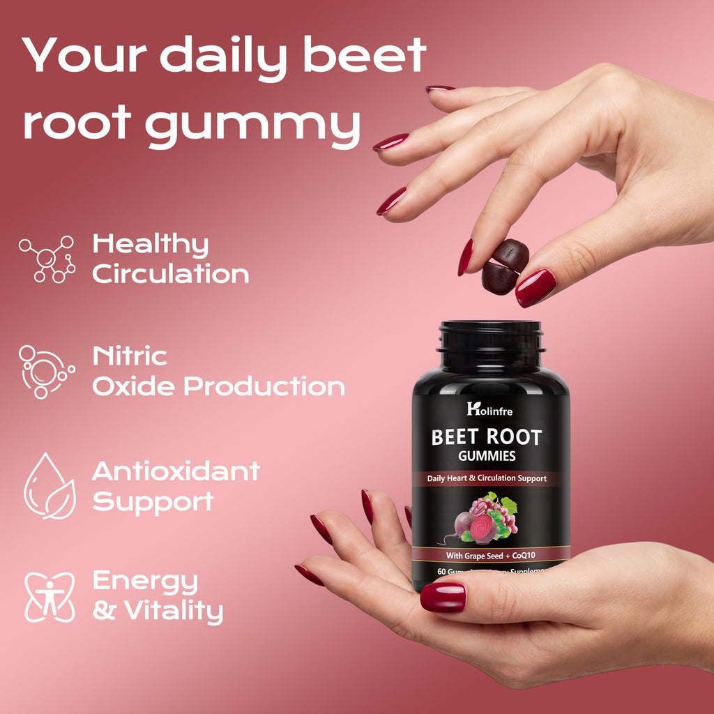 Beet Root Gummies with Grape Seed & CoQ10 Y976712