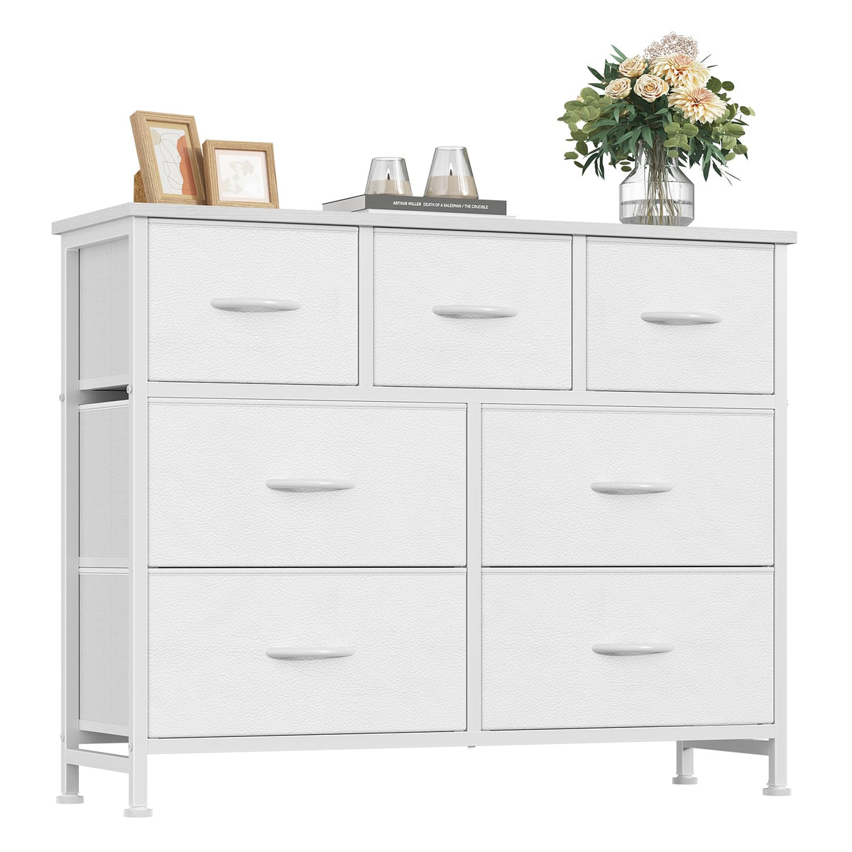 Fabric 7 Drawer Dresser U71271