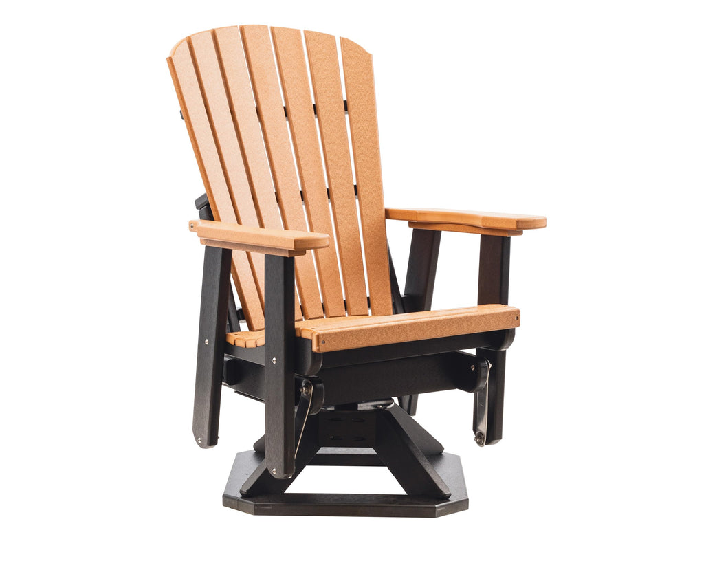 Poly Outdoor Adirondack Swivel Glider U602