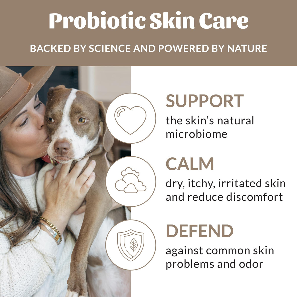 Probiotic Dog Shampoo and Conditioner 16 oz B181776