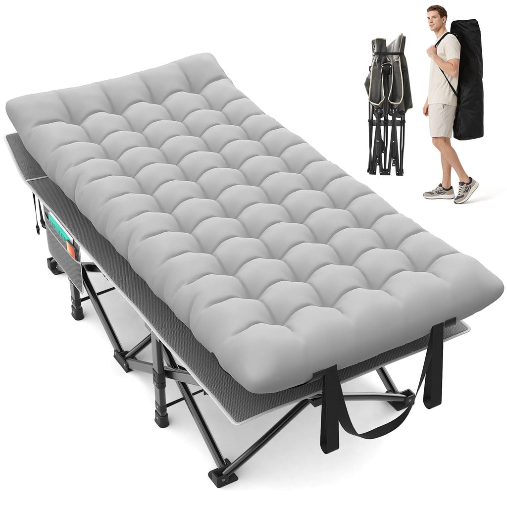 32" XXL Heavy Duty Folding Camping Cot I839036