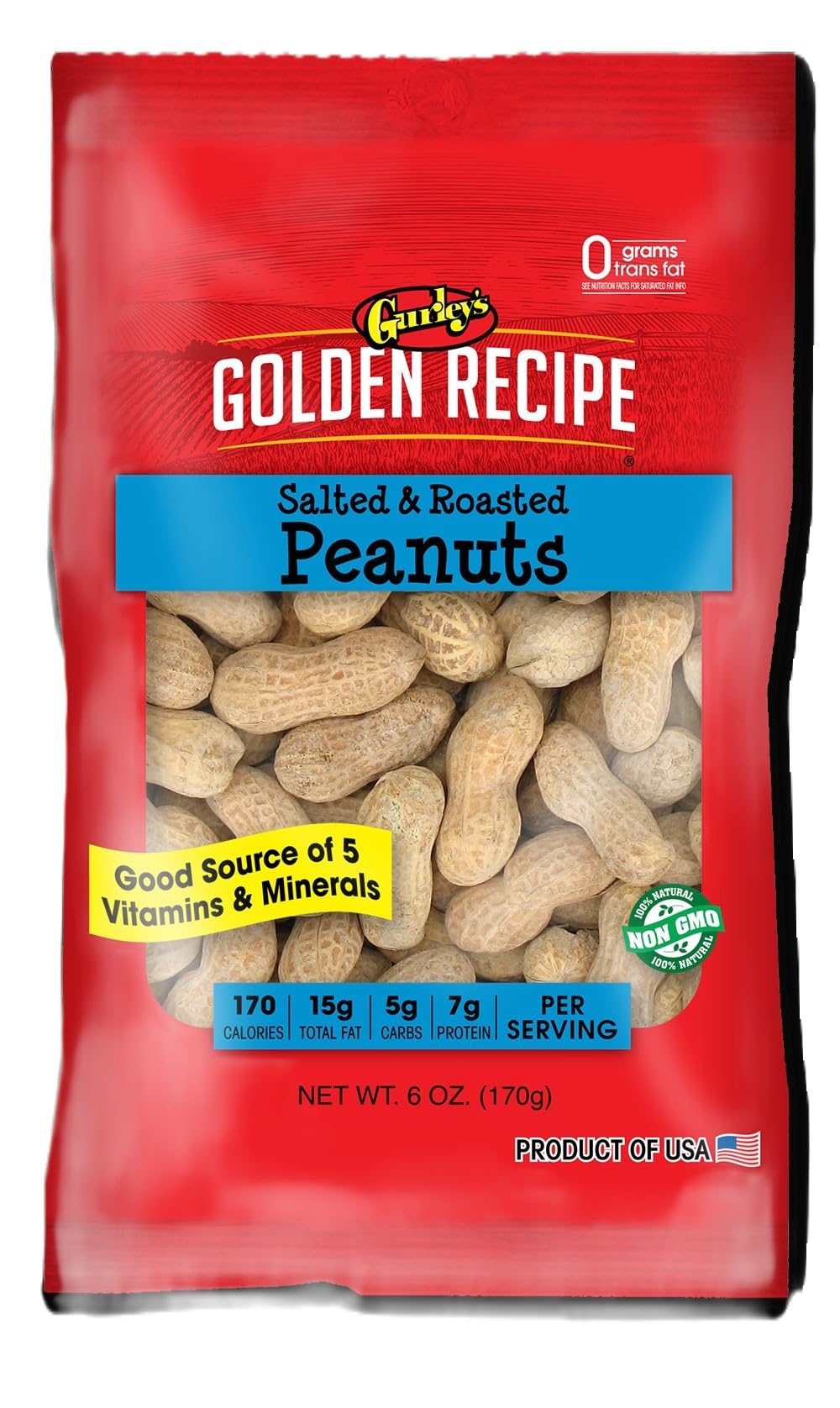 Roasted & Salted Peanuts in Shell 6 oz (12-Pack) V796