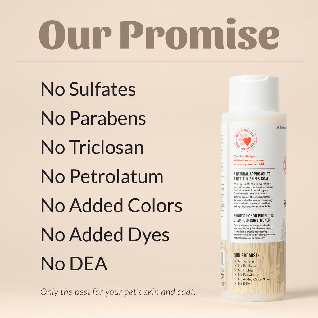 Probiotic Dog Shampoo and Conditioner 16 oz B181776