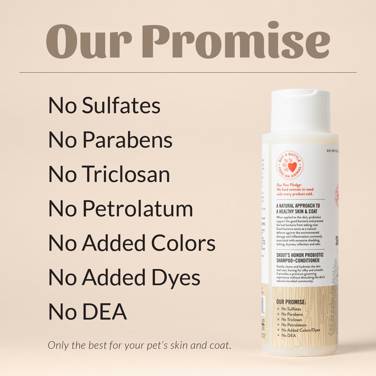 Probiotic Dog Shampoo and Conditioner 16 oz B181776